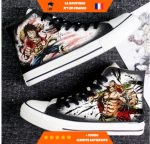 Baskets Hautes Luffy & Barbe Blanche