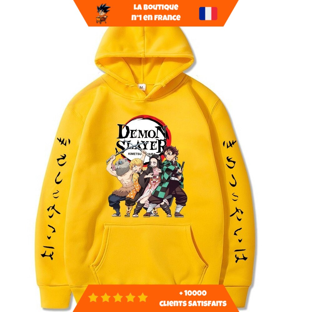 Sweat-Capuche-Logo-Zenitsu-Inosuke-Tanjiro-Nezuko-Jaune.jpg