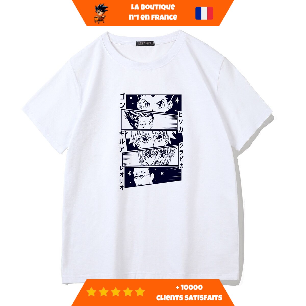 T-Shirt-Leolio-Kirua-Kurapika-Hisoka-Gon-Blanc.jpg