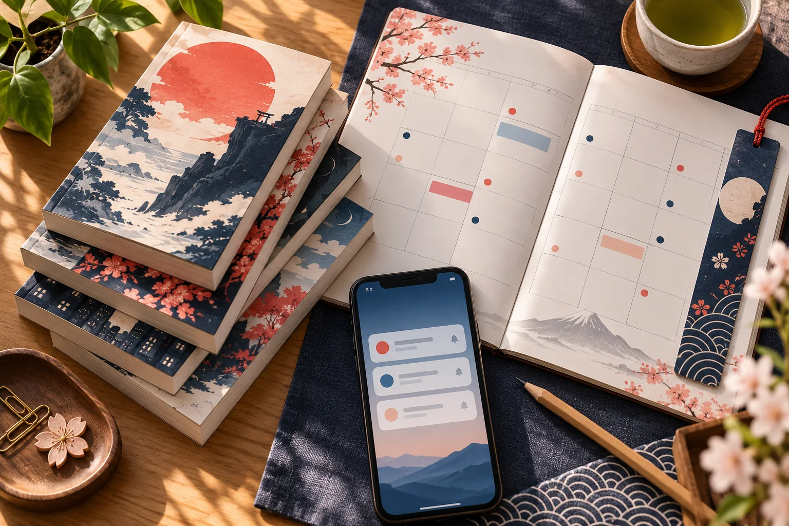 Mangas, calendrier et téléphone organisés pour suivre les sorties